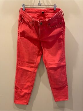 Women's GAP Coral Jeans size 12